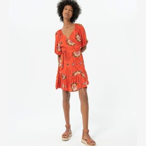 VESTIDO CORTO BAMBULA ESTAMPADO SURKANA