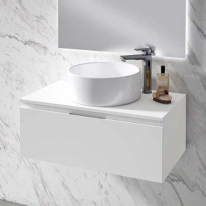 Mueble Baño Suspendido Violeta