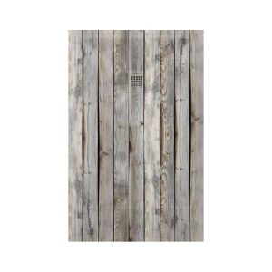 Plato Ducha Resina Rustico 3D